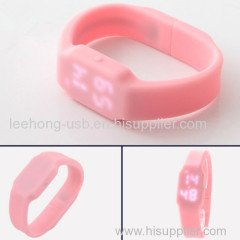 More color for your selection Silicone watch usb flash drive