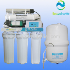 household 6 stage reverse osmosis system with UV sterilizer