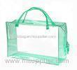 Environment Clear PVC Bags for Gift Packaging , Handle PVC Bag