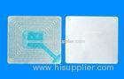 Customized thermal RF Soft Label Disposable , 30x30mm for apparel