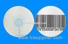 Personalized Round RF Soft Label , 40x40mm Paper retail label