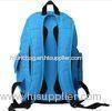 Blue Silk Screen Print Kids School Backpacks with Fashion Design