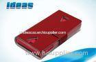 Red PU Sony Xperia Leather Case / Sony L39H Cell Phone Wallet Case