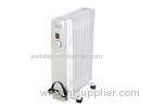 Electric Oil Filled Radiator Heaters For Home , 1500w Panel Oil Heater