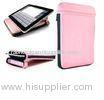 Pink Soft Flannel Cloth Tablet PC Pouch , Universal Tablet Pc Bag