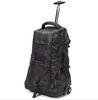 20 inch Travel Trolley Bag with Laminated Pp Woven Fabric , Black