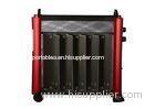 Red Electrical Micathermic Panel Heater 2500w , Mica Panel Heater