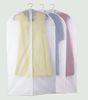 Transparent PEVA Suit Cover Garment Bag with Silk-Screen Printing