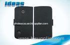 Eco friendly Huawei Leather Case , Huawei Sonic C8650 Flip Cell Phone Wallet Cover