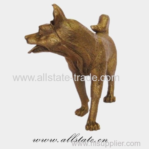Bronze Wolf Casting Sculpture