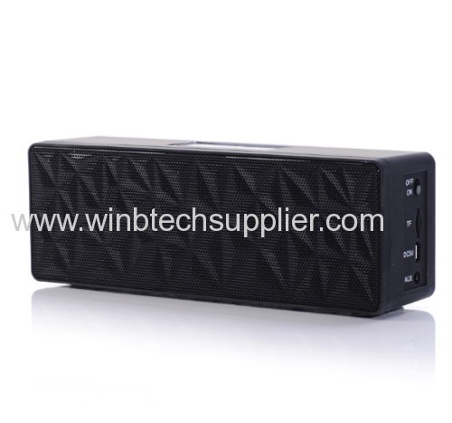 note 3 s4 Wireless Mini Bluetooth Speaker HiFi Music Player with MIC For iPhone 5 MP4 MP3 Tablet PC TF card slot