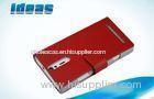 Red Book Flip Wallet Cell Phone Case , Sony S LT26i Leather Case