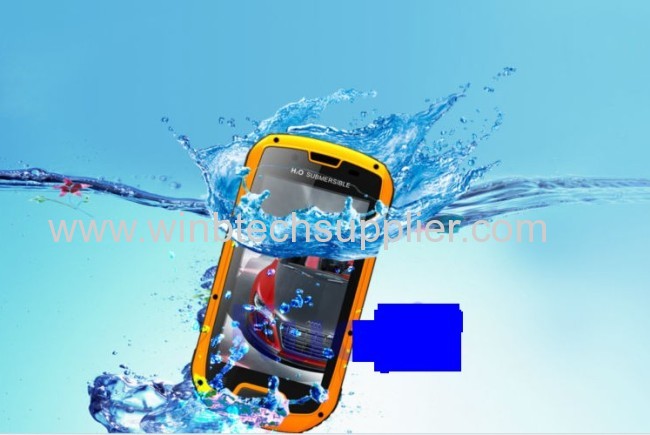 2014 New rugged phone,MTK6589 Dual Core Runbo ws09 X5 with 3G GPS WiFi