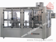 Bottle fruit juice filling machine (washing filling and capping 3-in-1 machine)