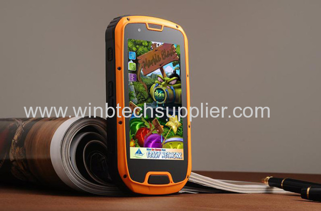 3G WCDMA+GSM rugged IP68 waterproof phone S09 Quad core with GPS Android 4.2