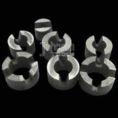 Diamond crown core bit segment