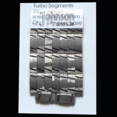 Diamond turbo core bit segment