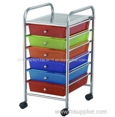 mobile drawer organizer carts - 6 L