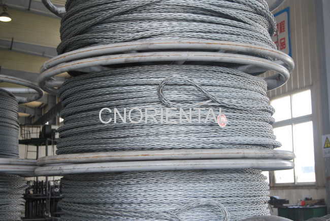 pulling rope anti-twisted steel wire rope for tension stringing