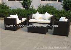 Europe outdoor PE rattan sofa sets