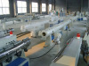 PVC pipe production line in plastic machinery