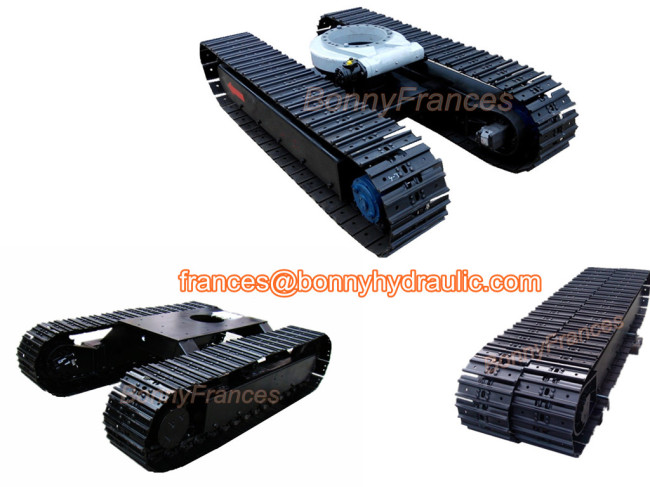 5 ton steel crawler undercarriage(track chasis)