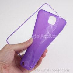 S Line Transparent Soft Tpu Flip Cover Case For Samsung Galaxy Note 3 N9000