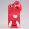 New arrival cute Moschino rabbit silicone case for iPhone 5/5s