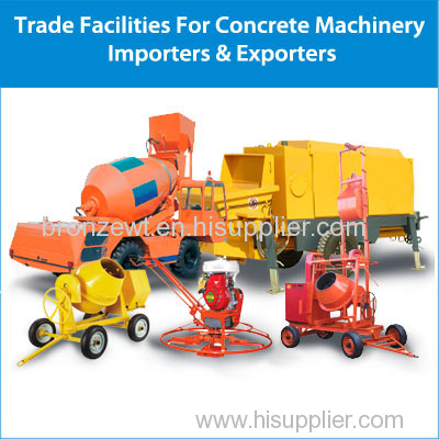 Trade Finance Facilities for Concrete Machinery Importers & Exporters
