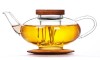Lantern Type Heat Resistant Mate Teas Glass Tea Pot