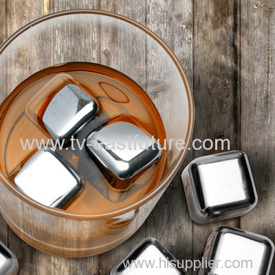 NEW Stainless Steel Ice Cubes