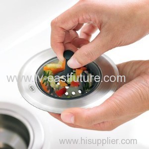 Silicone Stainless Steel Sink Strainer