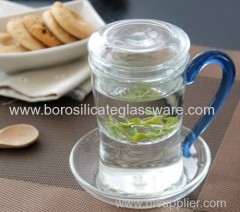 Creative Highly Transparent Pyrex Glass White Teas Tea Cup