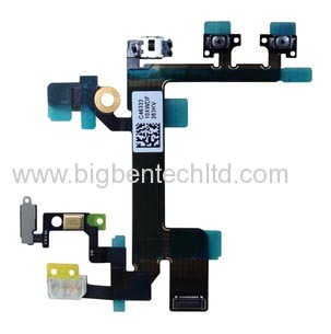 power mute volume button flex cable ribbon jack for iphone 5S