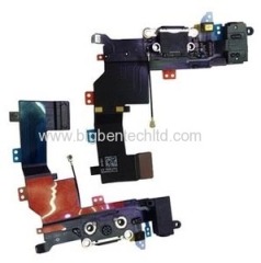 charging port flex cable ribbon jack for iphone 5S