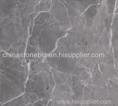 silver creta grey polished marble