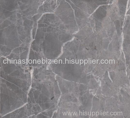 silver creta grey marble