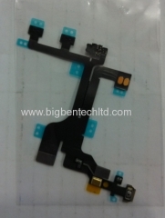 power mute volume button flex cable ribbon jack for iphone 5C