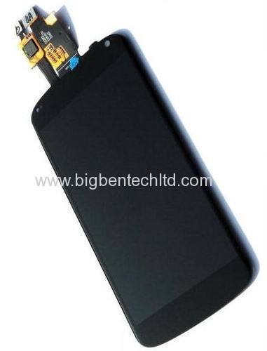LCD displayer with Touch Screen Digitizer Assembly for LG E960