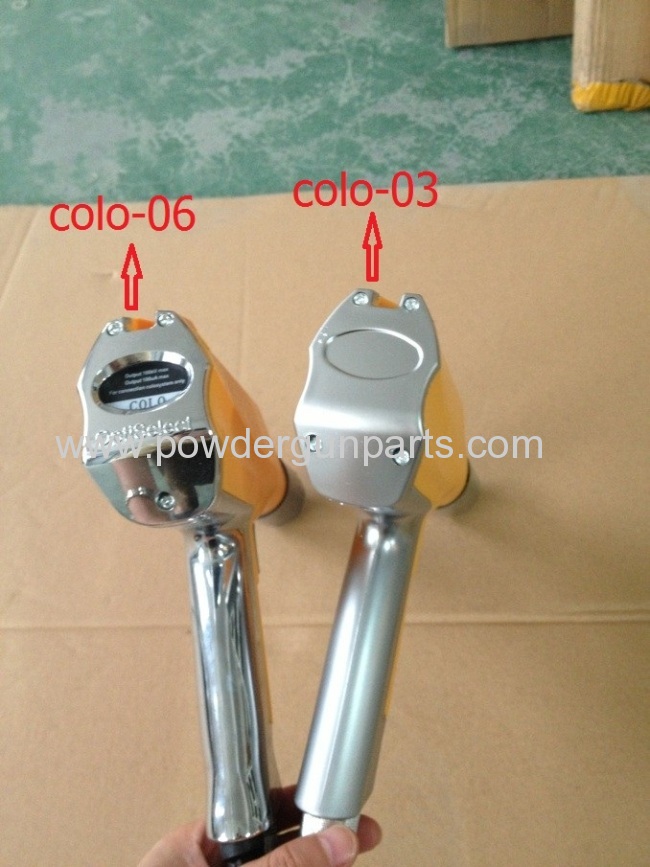 manual electrostatic powder coating spray gun easy to clean and portable