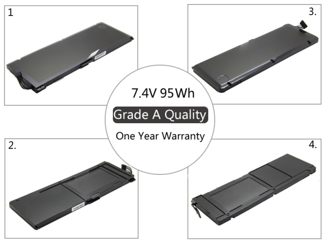 for Apple Macbook Pro 17A1309 A1297 Battery 020-6313-A 661-5037