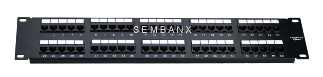 CAT3 50 ports Patch Panel