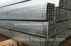 ERW Hot Dipped Galvanized Steel Pipe, BS1387 DIN1626 Galvanized Square Tube