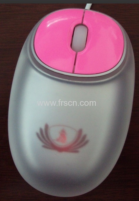 New develop soft wired silicone mouse