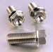 Titanium M8 x15 20 25 30 35 40 mm DIN 6921 Hex Head Flange Bolt Screw Fastener