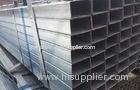 BS1387 ERW Galvanized Steel Square Tubing , Q345 Zinc Coating Steel Rectangular Pipe