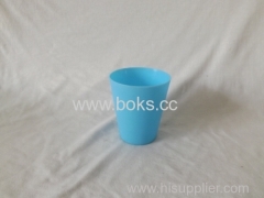 blue plastic water cups