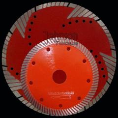 Sintered turbo saw blade