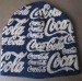 Fashion design with coca cola printing knitted hat