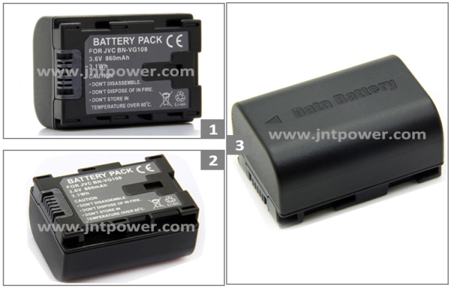 Data Battery For JVC Camcorders BN-VG108 BN-VG107